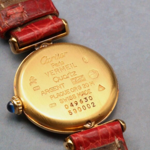 Vintage Cartier Must Colisee Quartz Womens Watch PAPERS main image 9